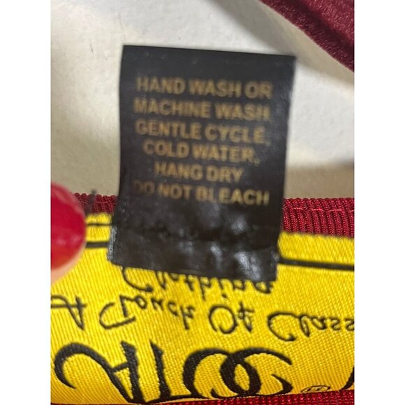 Retro Animal Print Glitter Sweater Cardigan Red L Festive Holiday Classic Chic - Picture 6 of 9